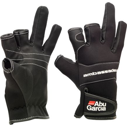 Abu Garcia Neoprene Gloves #L