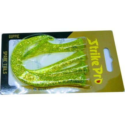 Strike Pro Guppie Downsize 9cm/36g spare tails CHG 3pcs