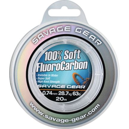Savage Gear 100% Soft Fluorocarbon 0.81mm/33kg/15m