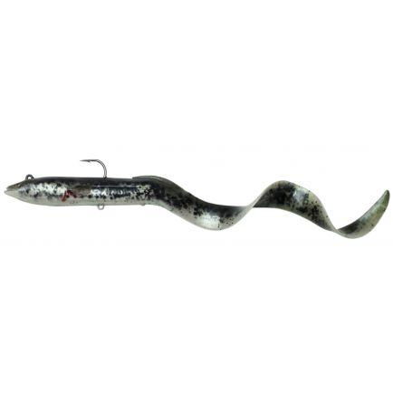 Savage Gear Real Eel Ready to Fish Black Green Pearl PHP 20cm/38g