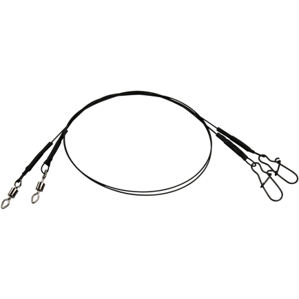 DAM Coated Core7 Spin Leader #4/30cm/20kg/2pcs