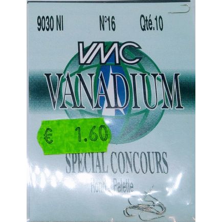 VMC Vanadium hooks 9030 No 16/10pcs