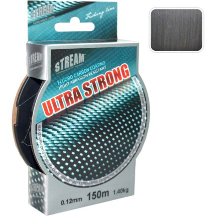 Stream Ultra Strong Monofilament Grey 0.17mm/3.4kg/150m