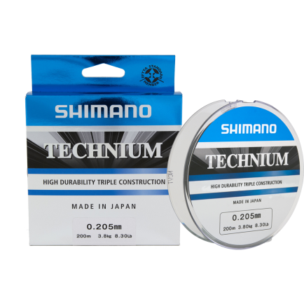 Shimano Technium Grey 0.25mm/6.10kg/200m
