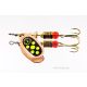 Mepps Black Fury Chartreuse Dot / Copper Nr 3 / 6,5g
