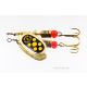 Mepps Black Fury Yellow Dot / Gold Nr 2 / 4,5g