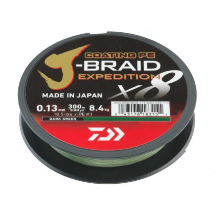DAIWA J-Braid X8 Dark Green 0.24mm/18kg/150m
