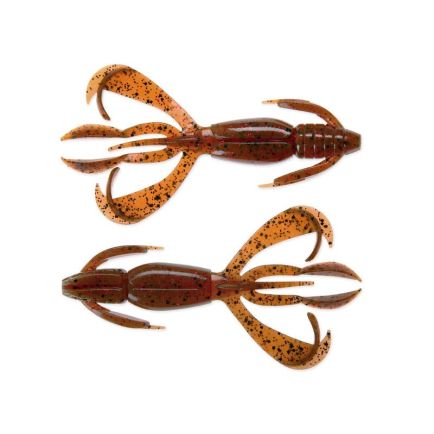 Keitech 2.8" Crazy Flapper Motoroil PP. Red 7cm/3.5g/8pcs