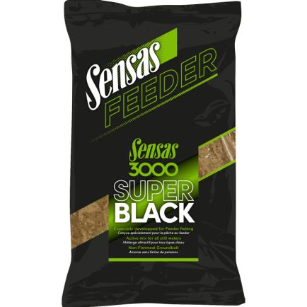 Sensas Groundbait Feeder 3000 Super Black 1kg