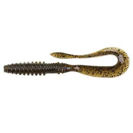 Keitech 4.5" Mad Wag Slim Green Pumpkin PP 8cm/3g/9pcs