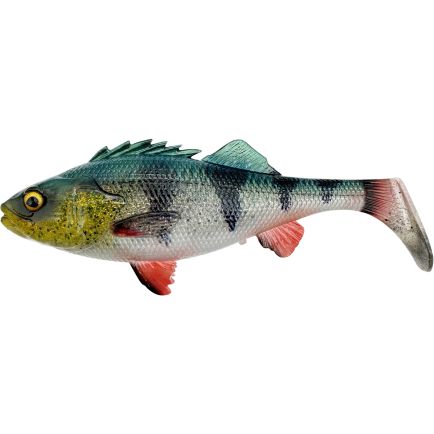Savage Gear 4D Perch Shad Green Silver 20cm/94g