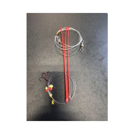 Atora Round Fish Rig 0056/#6/main line 0.6mm/ branch line 0.45mm/150cm