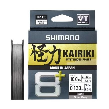 Shimano Kairiki 8+ Grey 0.13mm/8.3kg/150m