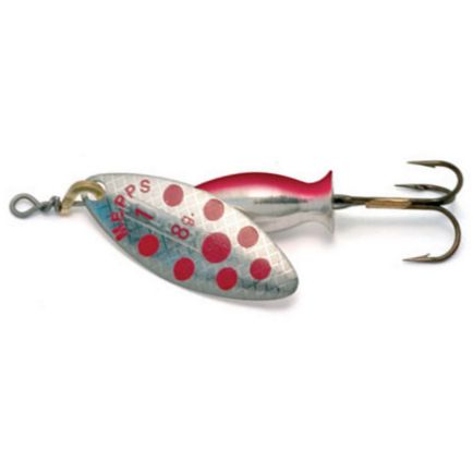 Mepps Aglia Long Heavy Silver/Red dots #1/8g