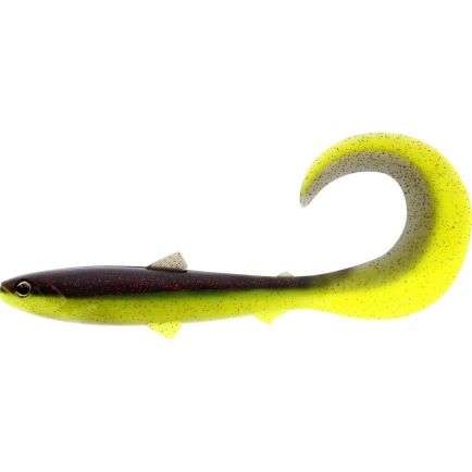 Westin BullTeez CurlTail Black/Chartreuse 10cm/6g/2pcs