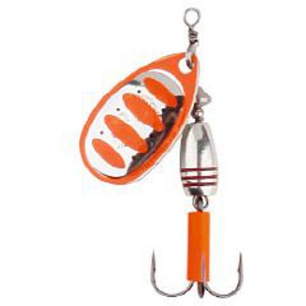 Rotex Spinner Fluo Orange Silver #5/14.0g