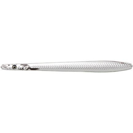 Savage Gear Line Thru Sandeel Nail Silver Plating 11cm/20g 
