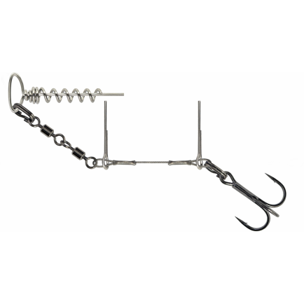 Savage Gear Spin Rig #1/9.5cm/0.70mm/2pcs