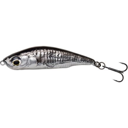 Savage Gear 3D Sticklebait Pencil Black Silver 6,5cm/10,5g