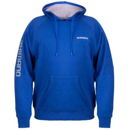 Shimano Pull Over Hoodie Blue #M
