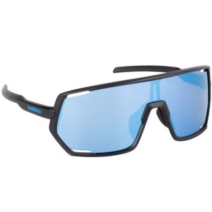 Shimano Eyewear Lesath BM Matte Black & Blue Mirror