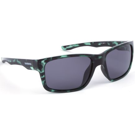 Shimano Polarised Eyewear LK Dark Green Tortoiseshell & Dark Grey
