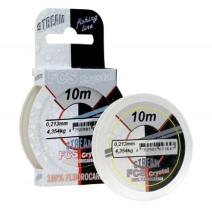 Stream FCS Crystal 100% Fluorocarbon 0.312mm/7.125kg/25m