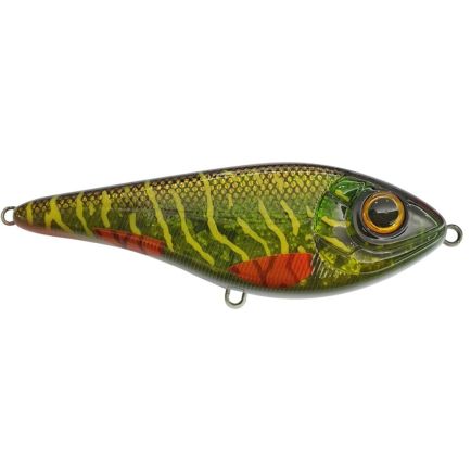 Strike Pro Buster Swimbait C755G Green Motoroil Pike UV 13cm/65g