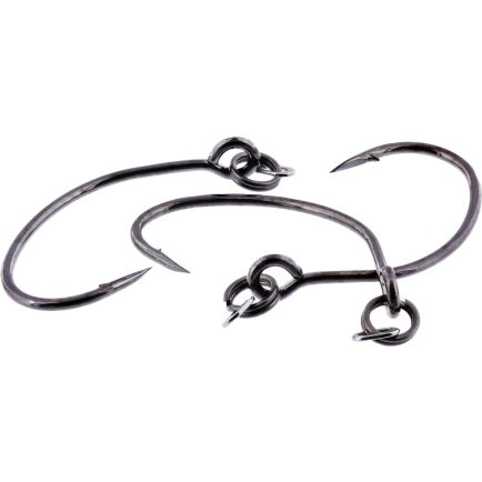 Westin Rigged Seatrout Single Hooks Black #3/0/6pcs