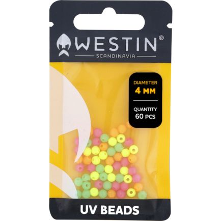 Westin UV Beads Hard/Soft Multicolor Ø4mm/60pcs