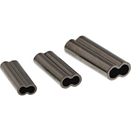 Westin Double Wire Crimp Ø 1mm Black Nickel 20pcs