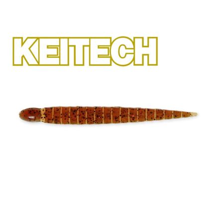 Keitech 3" Custom Leech Motoroil PP Red  8cm/1g/10pcs