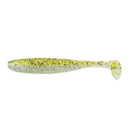 Keitech 4" Easy Shiner Chartreuse Ice Shad 10cm/5g/7pcs