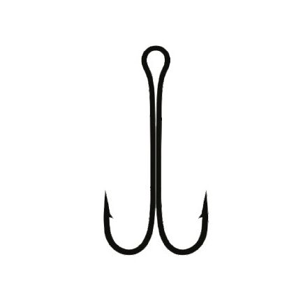 Mistrall Shiro long double hooks #4/10pcs