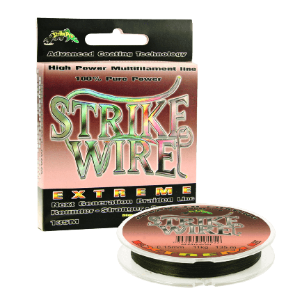 Strike Pro Strike Wire Extreme Moss Green 0.10mm/6.0kg/135m