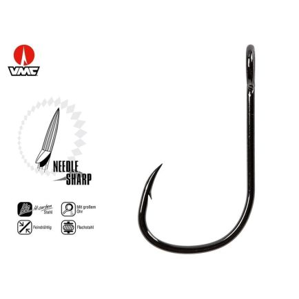 VMC Single Hooks for Spinners and Jigs #4/8pcs
